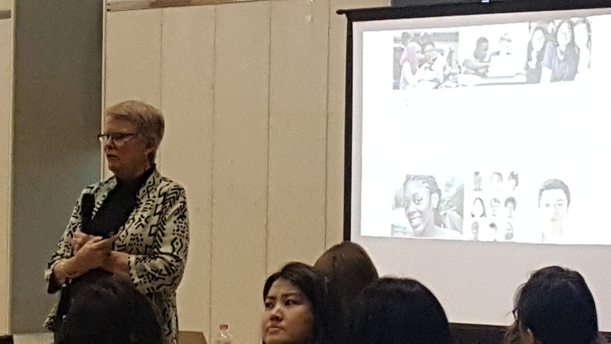 hollyhmo's tweet photo. The amazing Carol Ann Tomlinson providing pro-D for differentiation @SeoulForeignSchool #Differentiation #AllSudentsCanLearn #contentprocessproduct https://t.co/Nm7m2keYP2