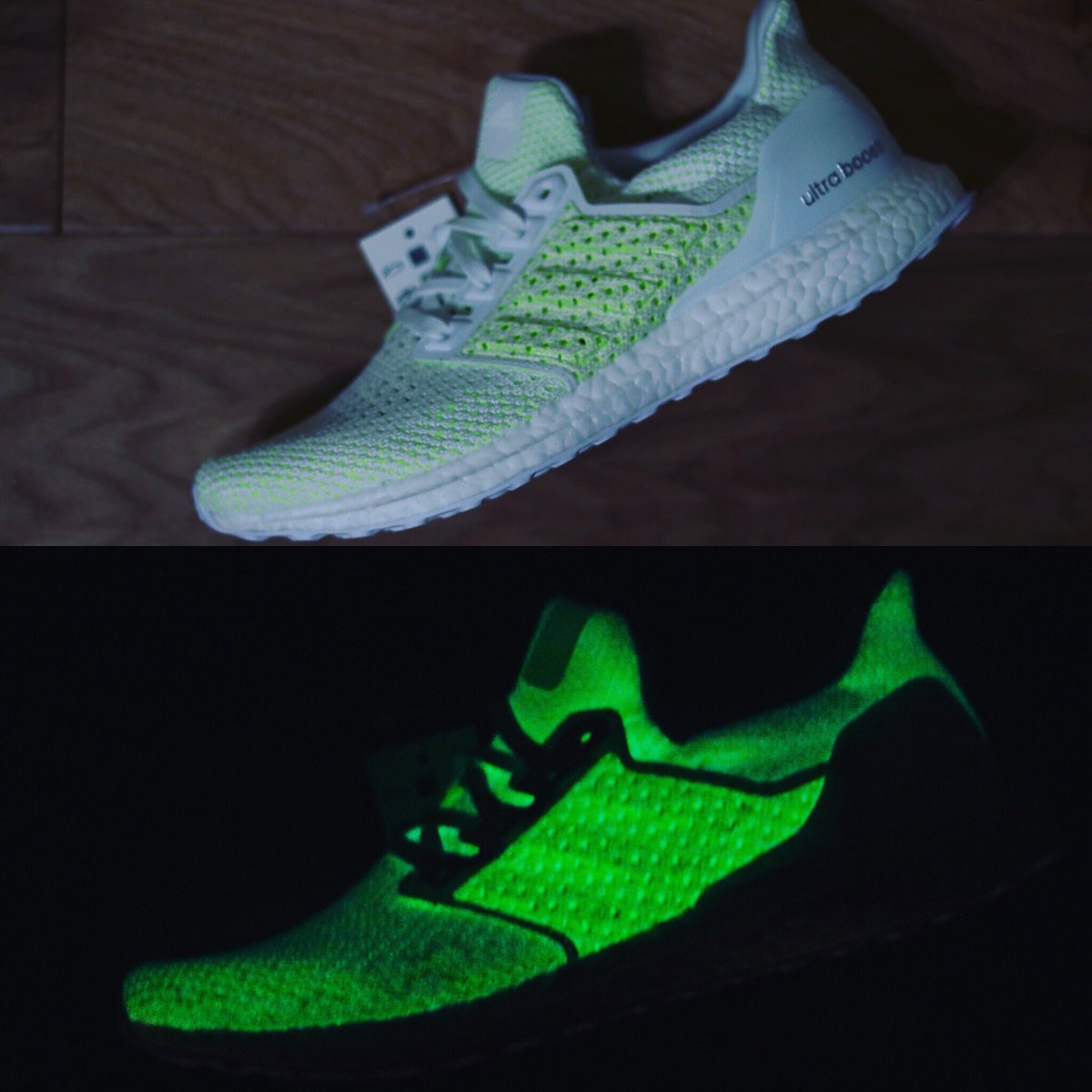 Ultra boost clima best sale glow in the dark