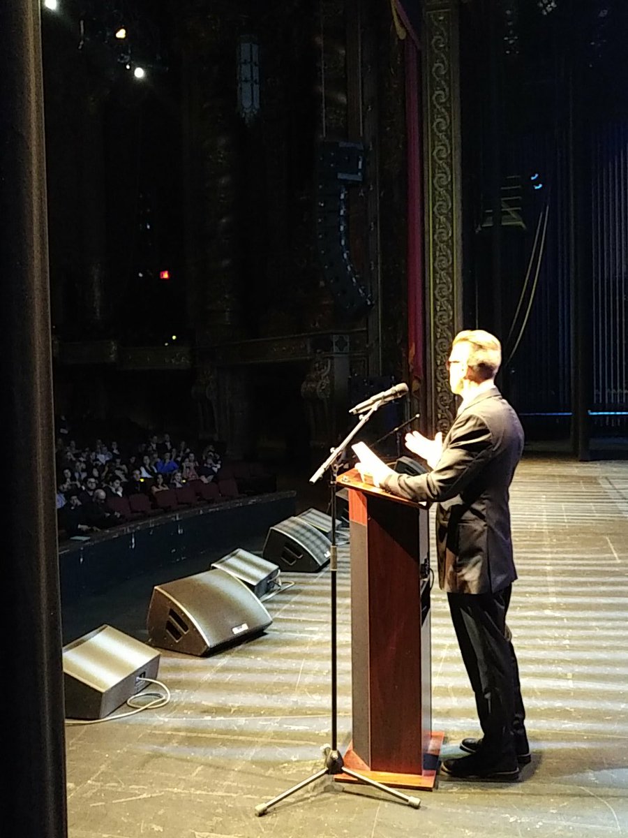 HSFilmFest's tweet photo. HAPPENING NOW! Tom Oliva's, Founder of AAHSFF Opening Remarks! 
#HSFILMFEST2018 #TEENINDIES https://t.co/XWBjt7RtVE