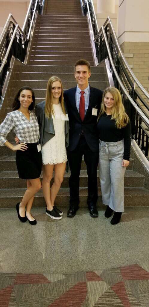 A special thank you to some of our BPA officers for representing Rochester Adams at the fall leadership conference this year👔