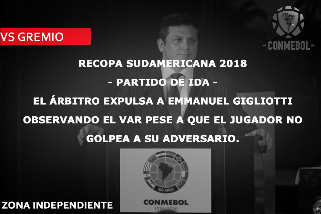 diablocaiinfo's tweet photo. ¿Si esto no es un robo, el robo donde está?
Recordamos los fallos arbitrales en los que @Independiente fue claramente perjudicado por la @CONMEBOL en la @Sudamericana , @Libertadores , #RecopaSudamericana y #CopaSuruga. https://t.co/N6iHxvmdAr