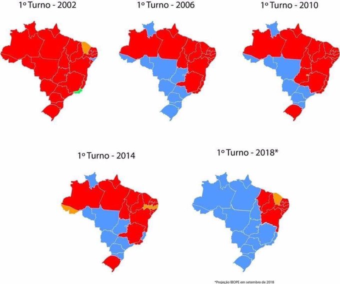 Do8mgTtX0AI8ECr?format=jpg&name=small Presidenciais no Brasil: Bolsonaro e Haddad na segunda volta a 28 de Outubro