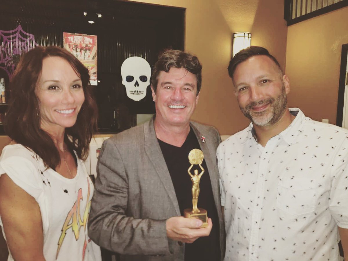 Congrats to Chris Phipps on winning the Best Actor award for Hello Henry at the Grapevine Film Festival @GVFilmFest

Great festival by @grapevine_film_fest <a href="/B22Films/">B22 Films</a> @brettbentman &amp; @TiffanyMBentman

Be on the lookout for #90feetfromhome by B22! @90FeetFilm