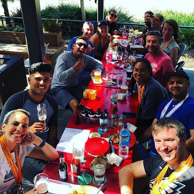 CraftRunnersOC's tweet photo. This crew. The @lbmarathon never had a chance. Great job, everyone. Catch us at @gunwhaleales Monday night. 
#community #beerrunners #ocrunning #OCRunning #fitness #fun #10K #5K #OCCR #livetorun #running #instarunners #runlocal #Orange #OC #OCWanderlust … https://t.co/uUuV0kpRjG https://t.co/rKJR15I8Zb