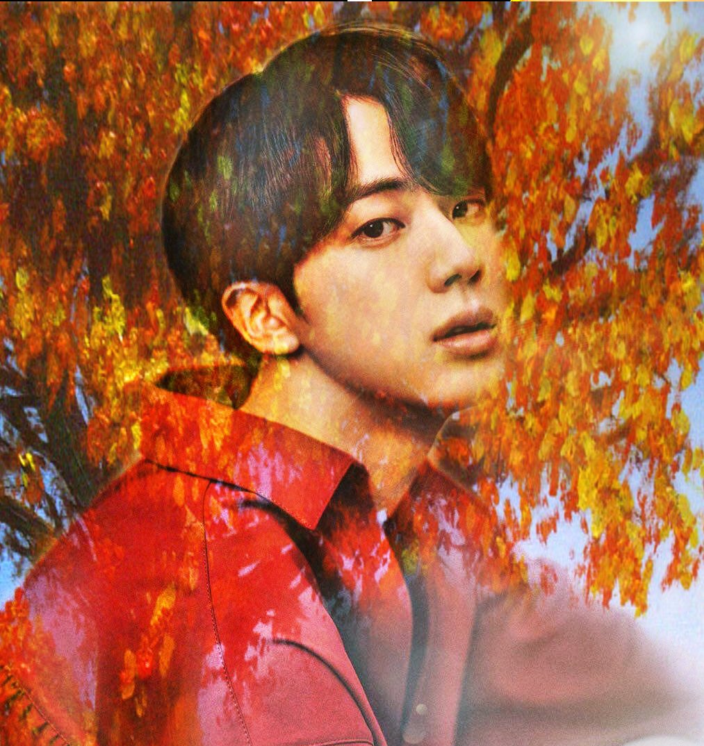 SaraxBTS7's tweet photo. Have a #Jintastic fall, ARMYs. #SEOKJIN
#PCAs #TheGroup @BTS_twt https://t.co/W77hhjb816