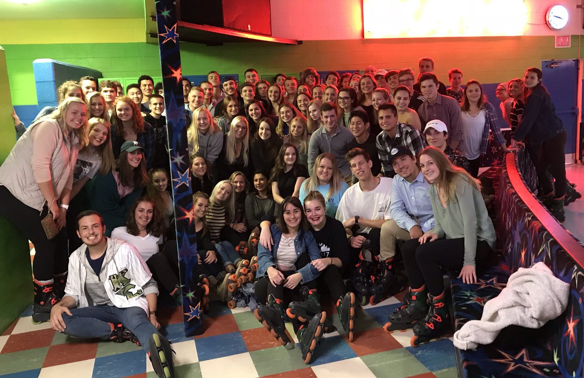 What an eventful homecoming weekend! Our favorite part was most definitely our time Roller skating with the lovely ladies of <a href="/TriSigmaGVSU/">SIGMA SIGMA SIGMA</a> 😊