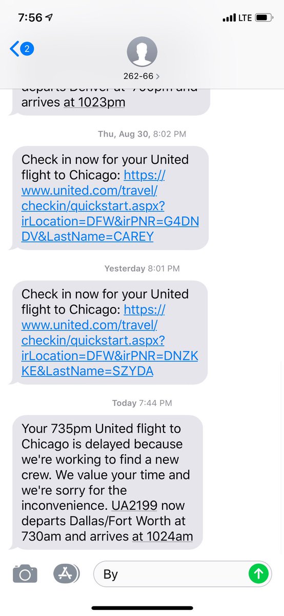 d2ind_derick's tweet photo. Fuck @united and their lying piece of shit employees.. flight is delayed due to weather according to their employees... here’s my message straight from them.. pierce of shit lying fucks, just so they get out of paying for shit https://t.co/0sJxsPmdbj