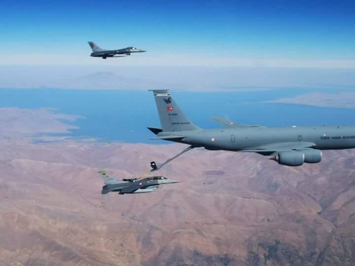 AmberJehangir's tweet photo. Turkish F-16s on their way to Pakistan for the ''Aces Meet 2018'' joint exercise to be held at Sargodha, Mushaf air base from 12 October. 🇵🇰️🇹🇷️
#ACES18 https://t.co/Qoz5igLELi