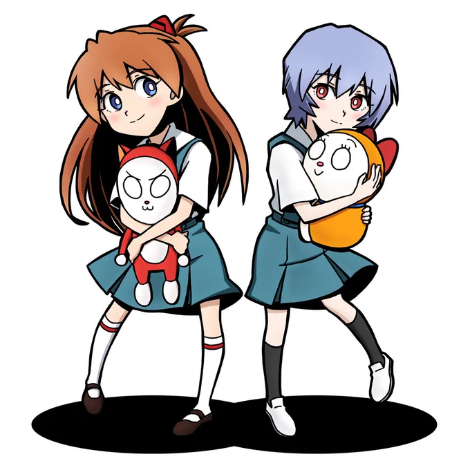アスカとレイ 