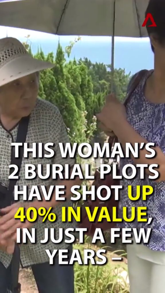 ShushanLam's tweet photo. Shortage of burial and niche sites in HK makes it more profitable to lease out your home to the dead than the living. Great piece by @WeiDuCNA check it out on CNA Insider IGTV https://t.co/32odTRja3h https://t.co/IsrkFVfKWS