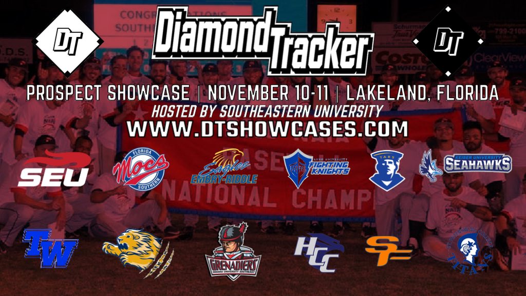 We are a little over 1 month away from our prospect showcase in Lakeland, Florida - 12 current schools committed with more to come. Price - $150.00 for 1 day attendance or $225.00 to attend both days of showcases | dtshowcases.com to register.