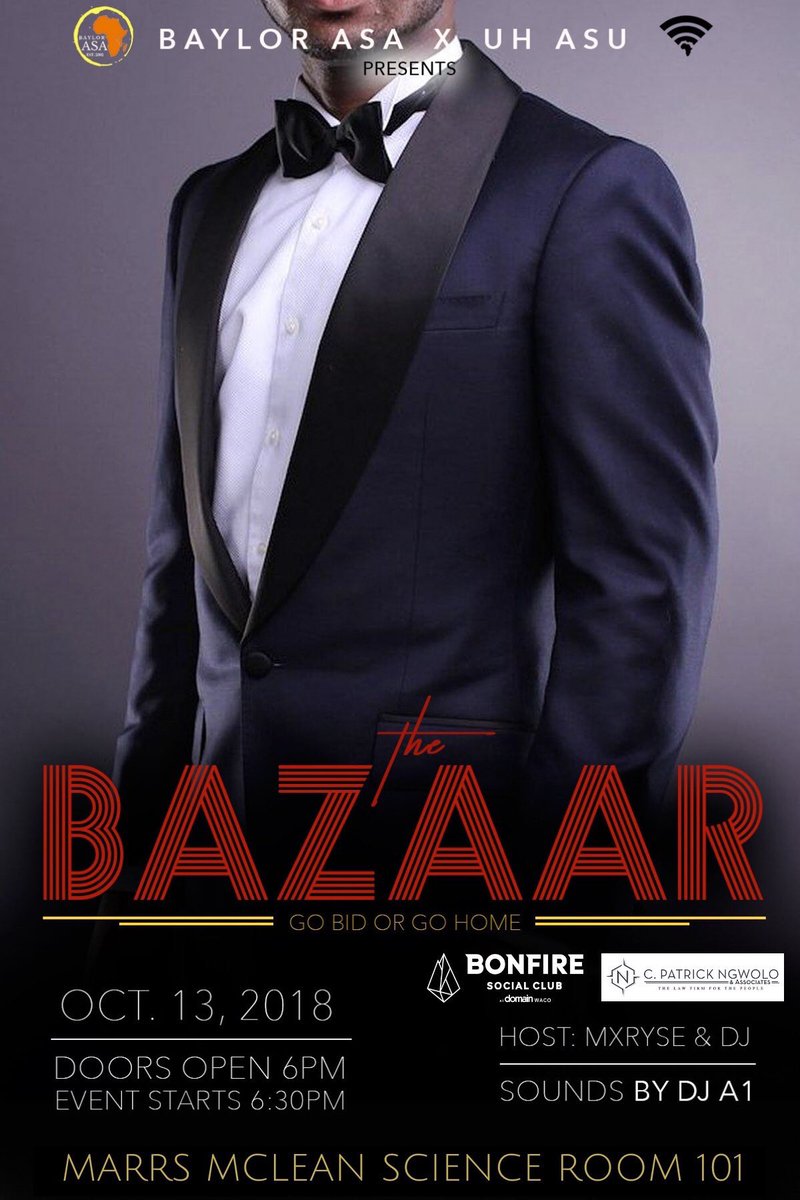 #TheBazaar w/ @BAYLOR_ASA 
Coming to a city near you👀

DJ        ☑️
Outfits ☑️☑️
Funds  ☑️☑️☑️

GO BID OR GO HOME💰💰💰