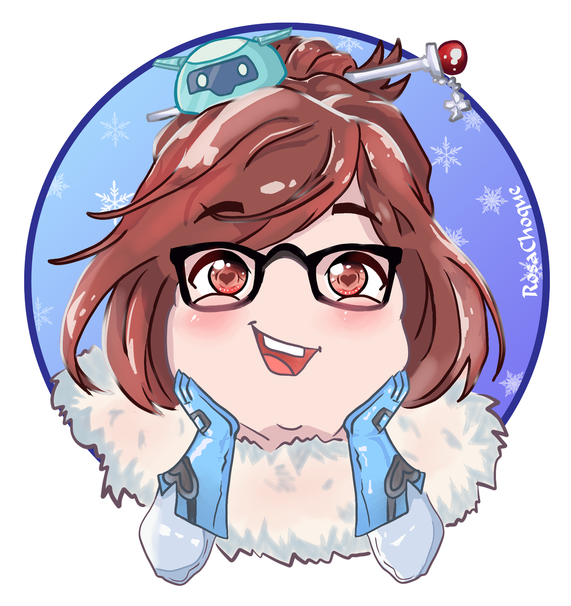 CuriosoU's tweet photo. #inktoberday7 #Ink #Overwatch #blizzard #games #Overwatchleague #Mei #meioverwatch #drawing #desenheiros #painting #Inktober2018day7 https://t.co/YIgjtHw7Eh
