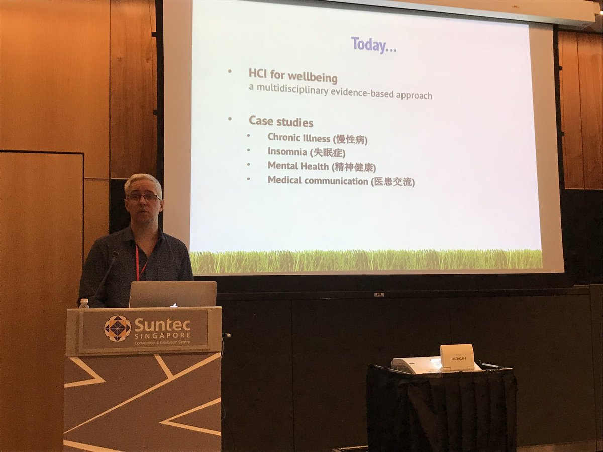 raswak's tweet photo. @Rafael_A_Calvo is telling us about his fascinating work on human wellbeing and positive computing #wellcomp2018 #ubicomp2018 https://t.co/R1dEp7BcYU