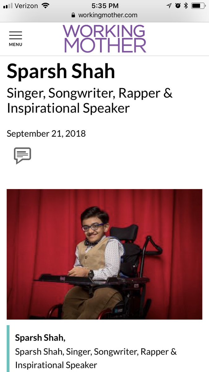 SparshPurhythm's tweet photo. Let’s make this world a better place for working moms and families! I am excited to open the Gala Awards Dinner: Working Mother 100 Best Companies in NYC this Tuesday, October 9, 2018!
https://t.co/8ReDY7BzH1
#Sparsh #SparshShah #Purhythm #WorkBeyondSummit https://t.co/KOTLtj6Fmr