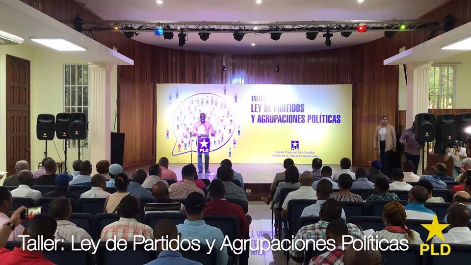 WallyCabrera's tweet photo. Con las palabras de Leonardo Reynoso, inicia esta actividad organizada por el Comité Provincial del Partido de la Liberación Dominicana ⭐️ San Cristóbal. 

#LeyDePartidosSC https://t.co/ZpoWAnTxm4