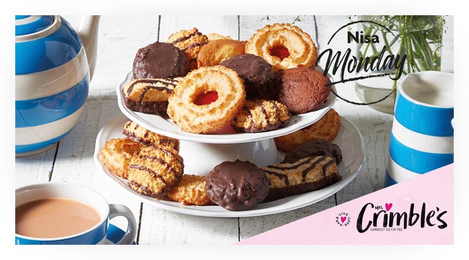 NisaLocally's tweet photo. Say hello to #NisaMonday this morning with a good brew! RT+FOLLOW For YOUR chance to WIN a gorgeous cornishware tea set and some delicious @mrscrimbles macaroons! Who would you invite round for a gossip and a cuppa? ☕
T&amp;Cs: https://t.co/R7nR5Zupsm
Closing date: 14th October 2018 https://t.co/cAE7cvidQ2