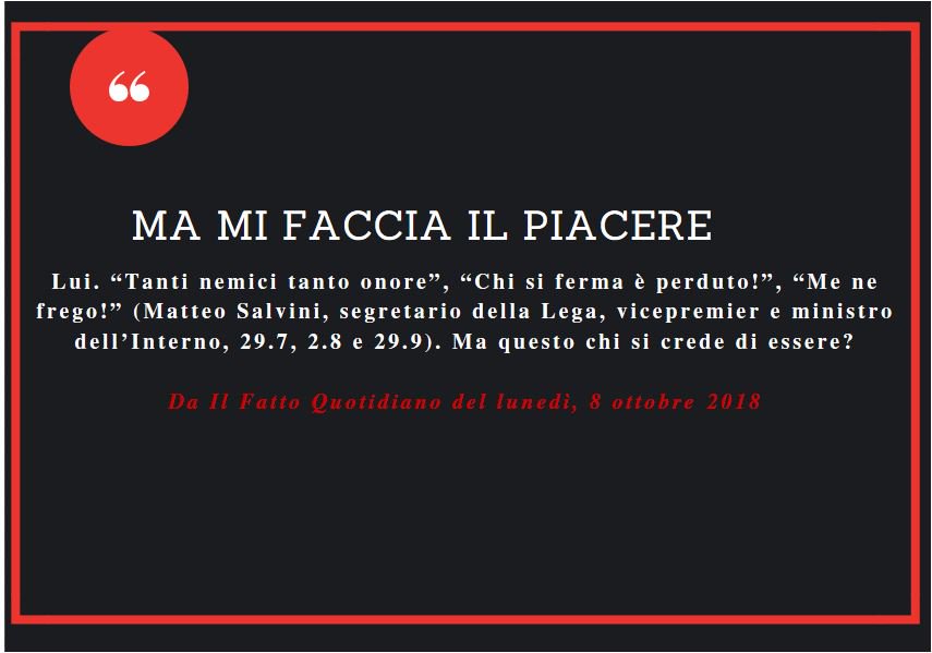 Tanti Nemici Tanto Onore Chi Lo Disse
