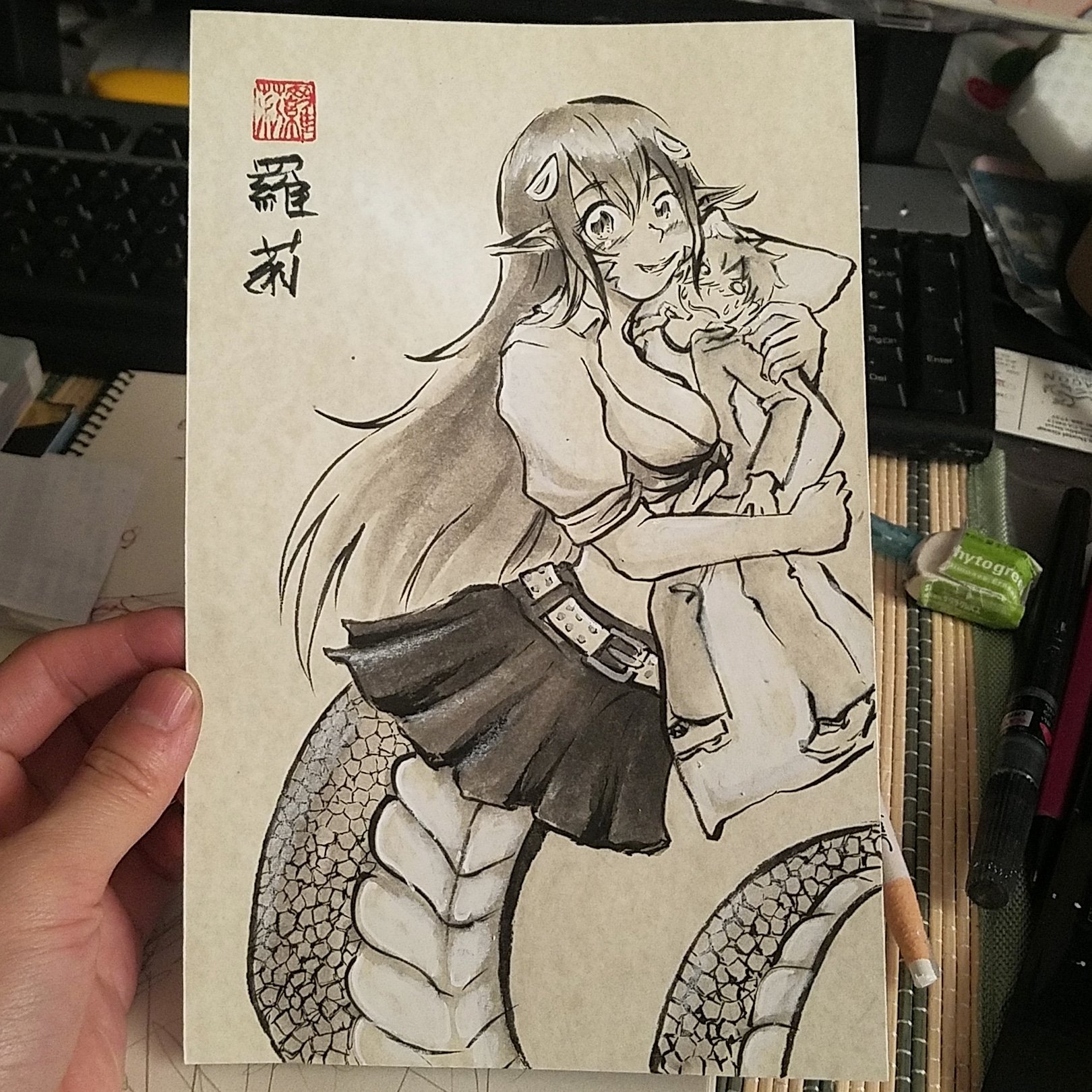 Miia snake cheap body pillow