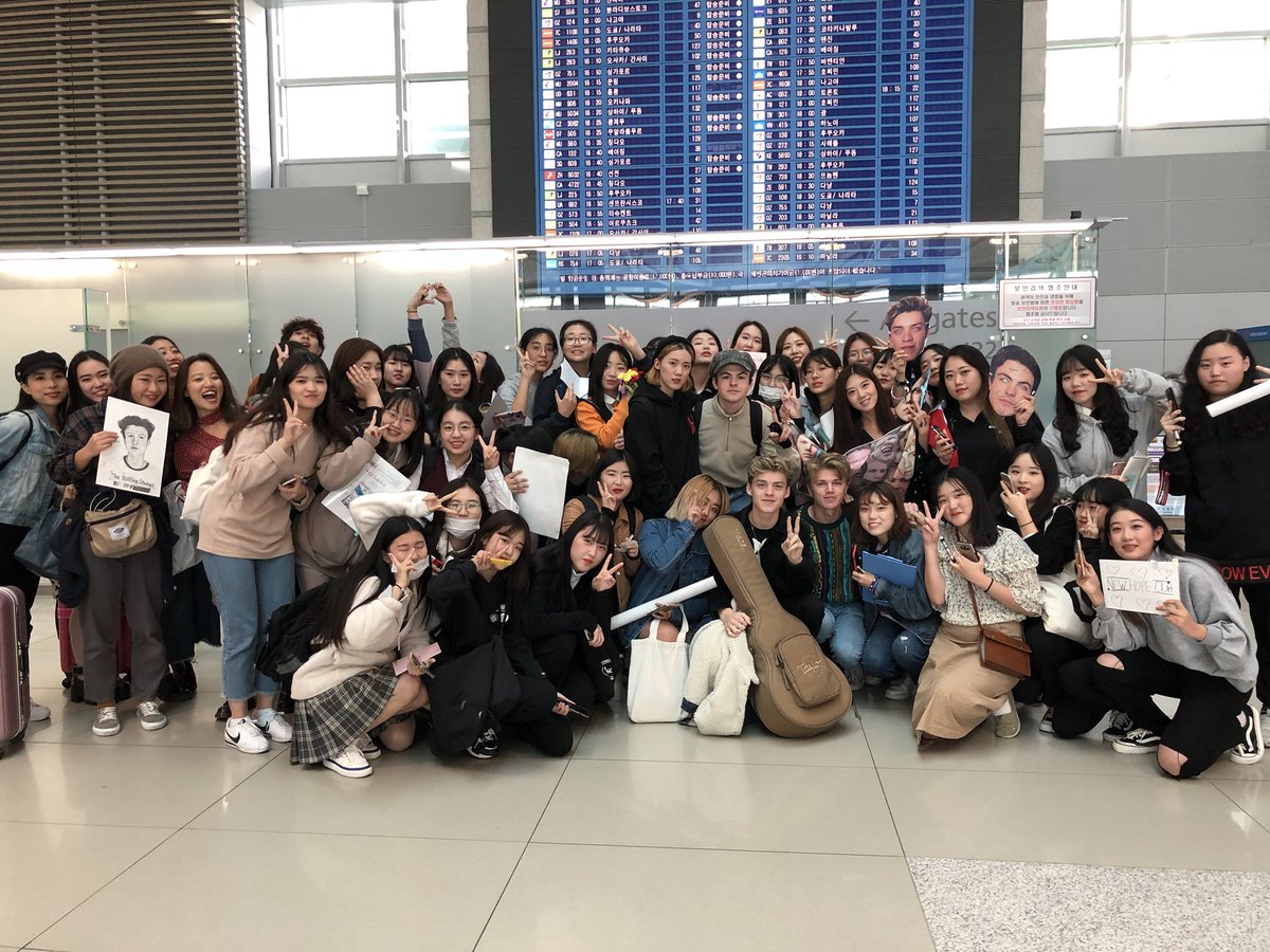 Had an amazing time in Korea. Would like to thank everyone who came out yesterday, we cannot wait to come back and see you all very very soon ❤️ Next stop Jakarta ✈️