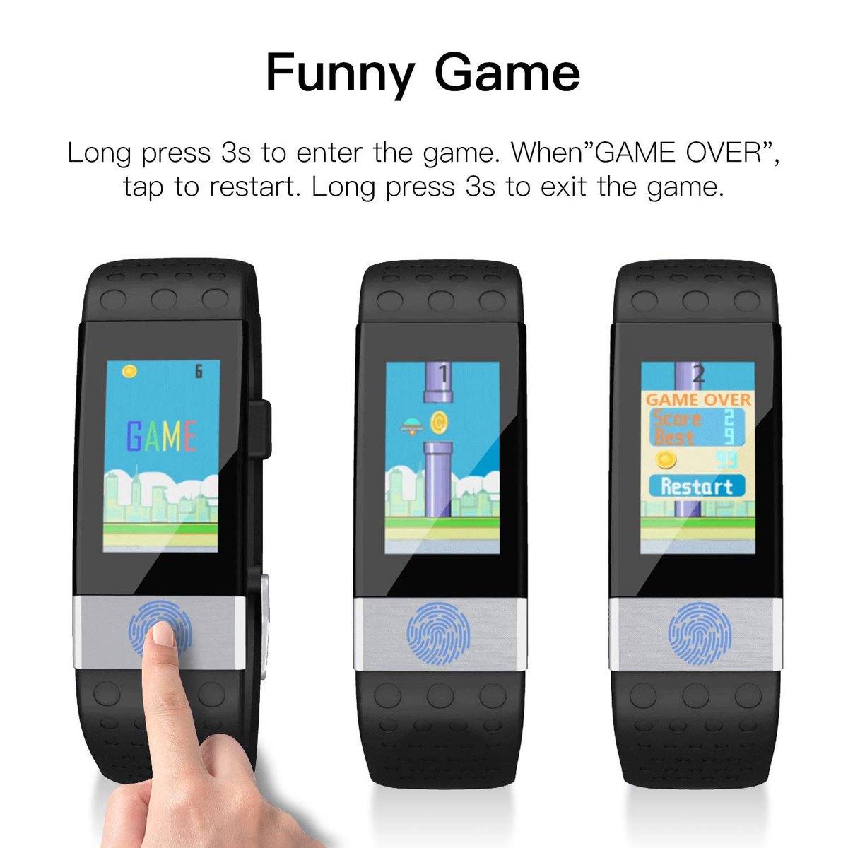 YOYOFIT_support's tweet photo. Smart watch link: https://t.co/4GlijwyEVx  
16% off code for the game smart watch 
Claim Code: USN96X5Q    🙂
#USA #US #fitnesstracker #fitness #tracker #deal #code #promotion #game https://t.co/yINJz0Tyhn