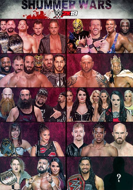 SOSNH1995's tweet photo. #ShummerWars 2 results from #WWE2K19 @WWEgames 

Shummer Wars:
Myself &amp; @MercedesBankss 🤗💜

*Screenshots from my game* https://t.co/SrX84tCWNa