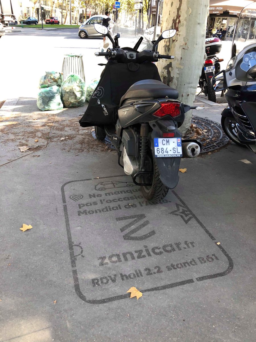 cleancomconseil's tweet photo. @zanzicarO est au @MondialAuto ! Allez les voir ils sont top!
#cleancom #cleantag #zanzicar #MondialAuto2018 #marquagesausol #communication #streetmarketing #ecologie #startup #innovation https://t.co/6ZN9NReXJs