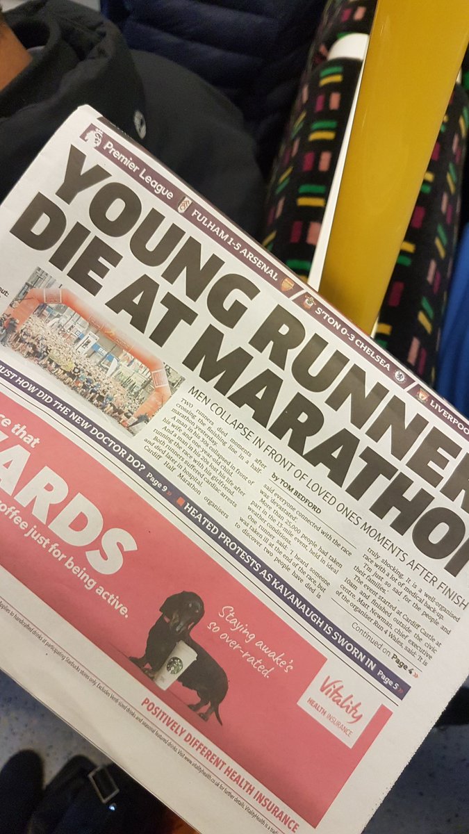 ChristianTriFit's tweet photo. To think that two young people died yesterday due to running a half marathon in perfect weather conditions is shocking. What can we do to help prevent these deaths? #MondayMotivation #grateful #tragic #sad https://t.co/P4gw6XBmYD