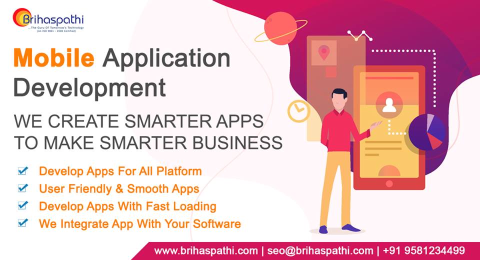 radhamanchu28's tweet photo. #Brihaspathi- We #Create Smarter #APPs to #MakeSmarter Business ...
we are developing all platforms, cost-effectively, user-friendly, fast loading etc.
If you are looking to develop an app, then please share your app idea with us (which will remain confidential) 
@9581234499 https://t.co/ZLJ0HoxkLw