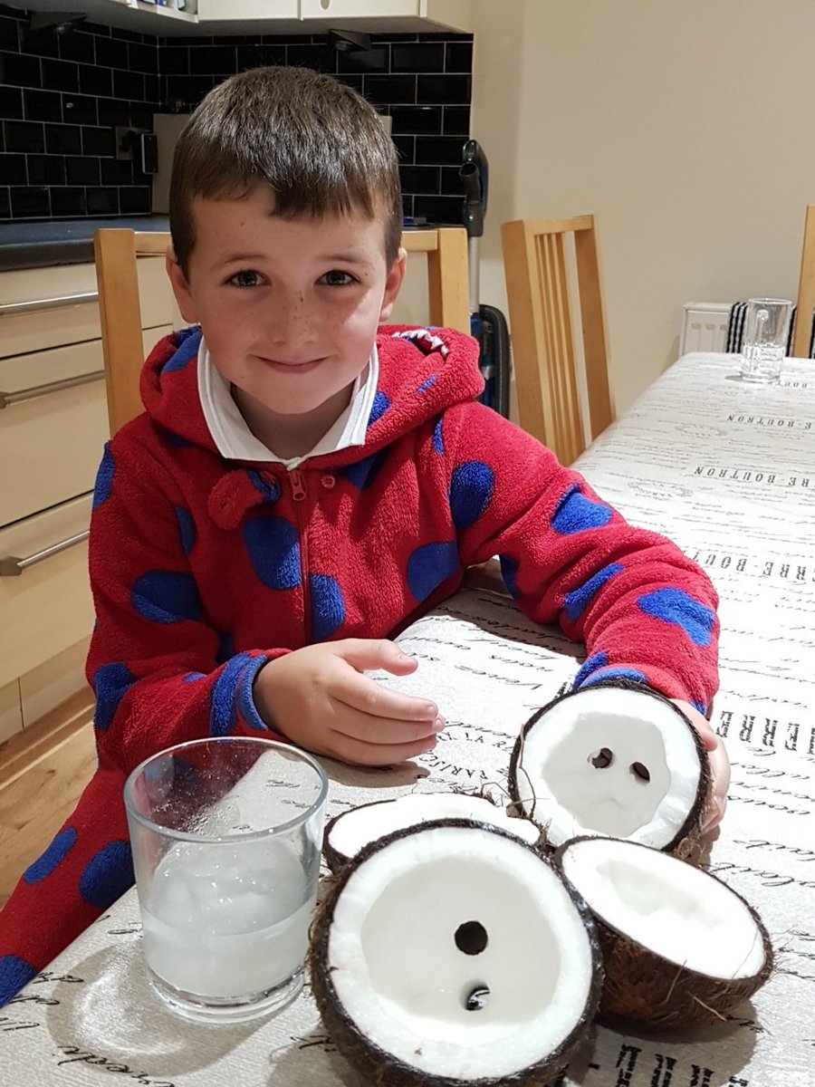 Tom won these coconuts from the Duck Race at Beavers on Saturday. It was great fun! <a href="/melthamparish/">Christ the King</a> <a href="/hashtagmeltham/">HashtagMeltham</a> <a href="/yr3melthamce/">yr3melthamce</a> <a href="/AroundMeltham/">Around Meltham</a> <a href="/MelthamMBA/">Meltham Business Asc</a> <a href="/5thhvscoutgroup/">5th Holme Valley (Meltham) Scout Group</a>