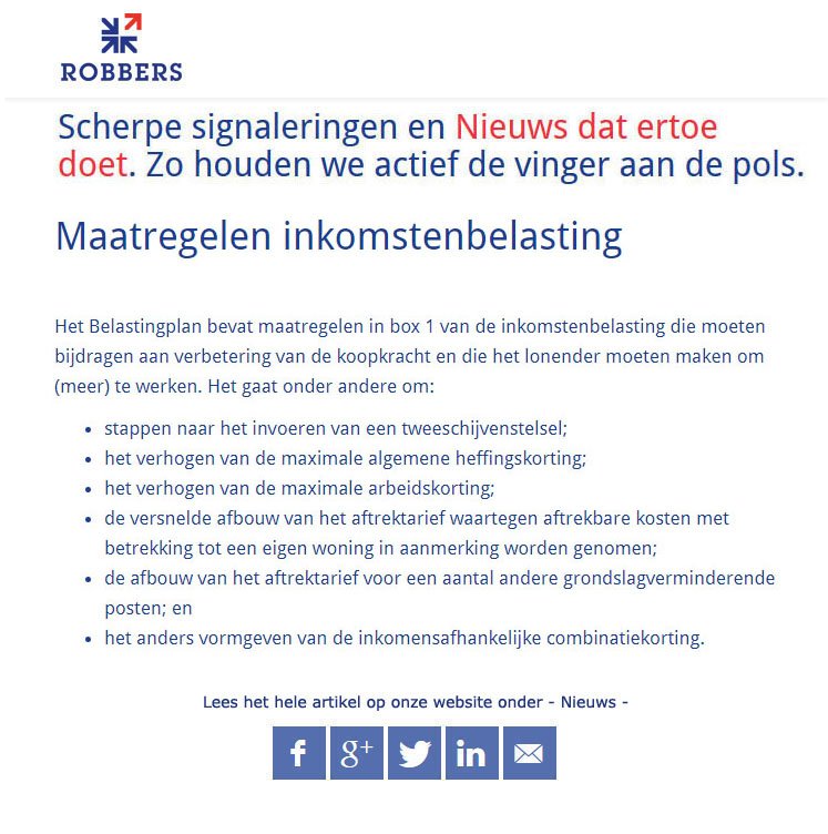 Nieuws dat ertoe doet