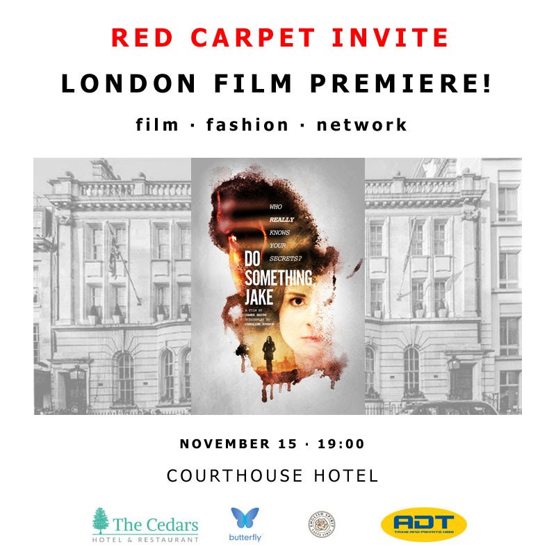 cspenceproducer's tweet photo. Proud to be bringing our World Premiere sponsors along for the ride as we prepare for the glitzy #London Premiere of @DoSomethingJake inc @adttaxis &amp; @englishspirituk 🎉Equally proud to be representing @asib_uk on the #redcarpet! Come join in the fun! https://t.co/T7EaoSqF5e https://t.co/rtYs0XbtwQ
