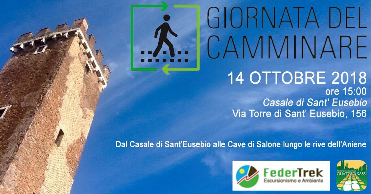 🚶🏼‍♀️🚶🏽‍♂️In occasione della #Giornatadelcamminare, il giorno 14/10 dalle ore 15.00, avrà luogo un archeotrekking alla scoperta del Casale di Sant’Eusebio e delle cave di Salone. 📌Info e prenotazioni: info@quattrosassi.com o visita il nostro sito quattrosassi.com