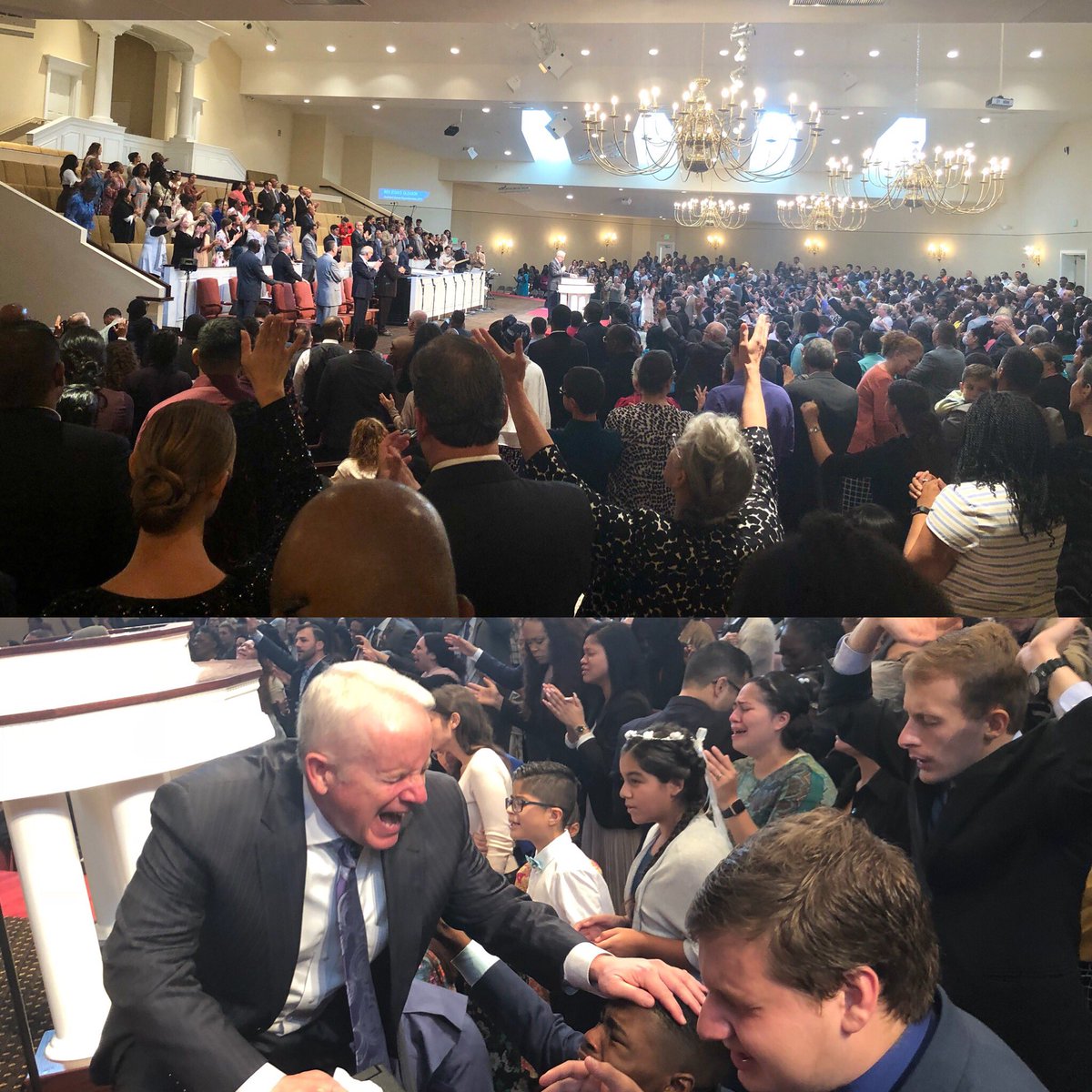 walkjrw's tweet photo. An iconic Bethel 50th anniversary Sunday with @sogleason 
A message for the ages of time..
“Must We Pentecostals Die As Fools?” #Bethel50th https://t.co/sFmygJO1cp