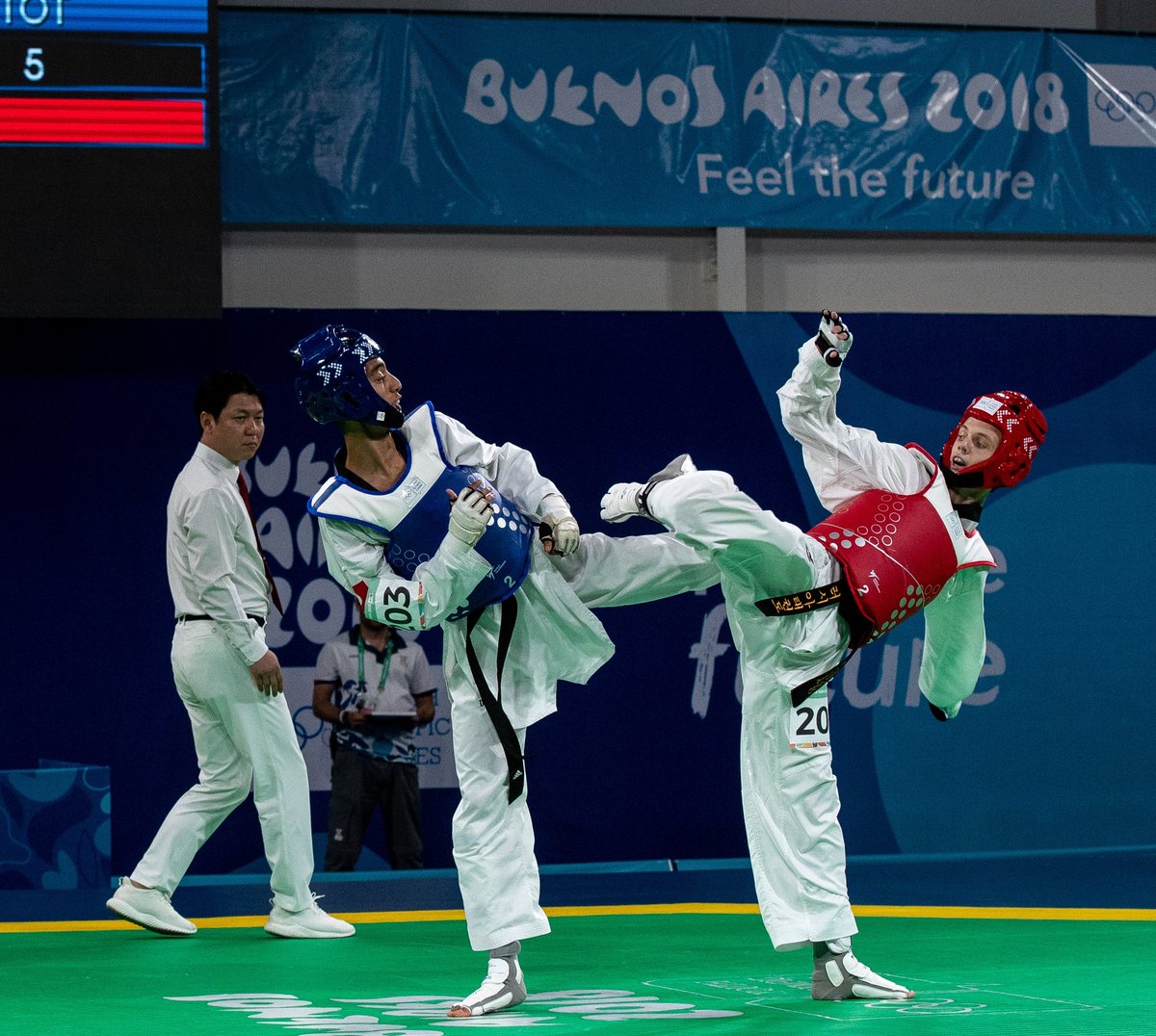 #YOG2018 #TKD RUSIA MANDÓ EN EL PRIMER DÍA con Polina Shcherbakova (-44kg) y Dmiitri Shishko (-48kg), consiguieron las medallas de oro para su país en el Pabellón Oceanía del Parque Olímpico de la Juventud.

<a href="/BuenosAires2018/">Buenos Aires 2018</a>