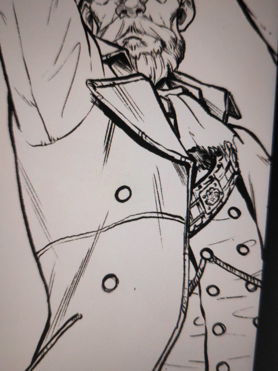 ElectroCereal's tweet photo. Hey @Fandogamia, does this mean War? #DoctorWho #Cover #FourDoctors #Lineart #WIP https://t.co/QhjTs3u9db