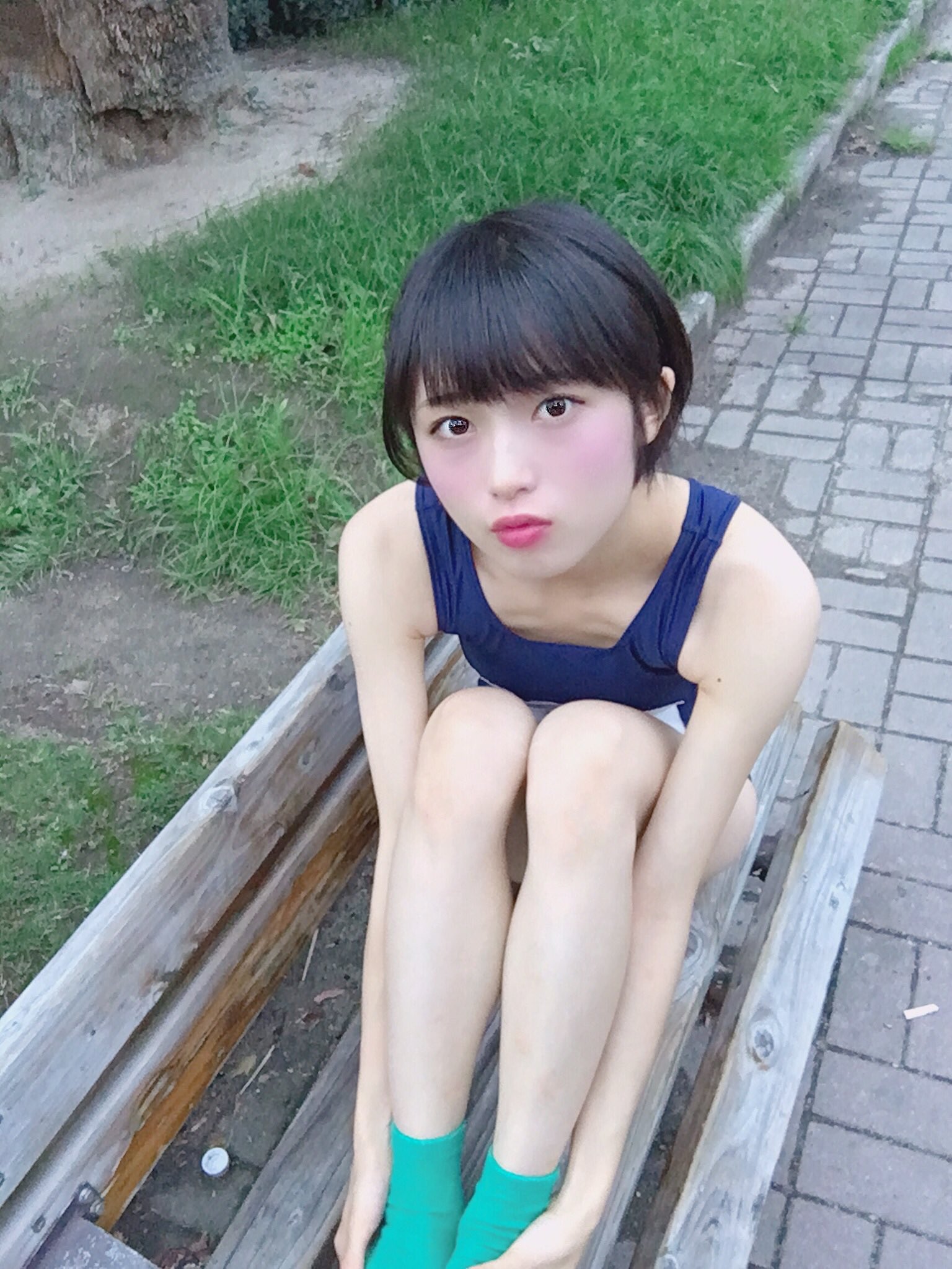 はるぴ Rana Kaizuki 体育座りって言ってた Twitter