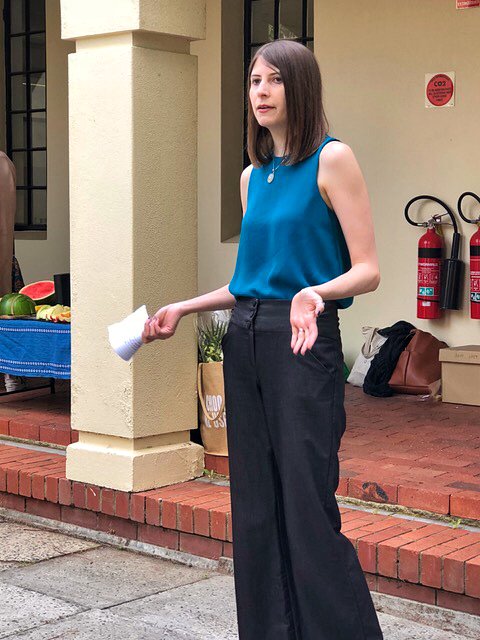 PersonPercept's tweet image. Here’s our wonderful @C_AMSutherland inspiring young women to pursue Science at the #scienceunion annual Women in Science Breakfast today (run in collaboration with #WASAC and the UWA Student Guild Pride and Women's departments)  @UWApsych @CCD_Outreach