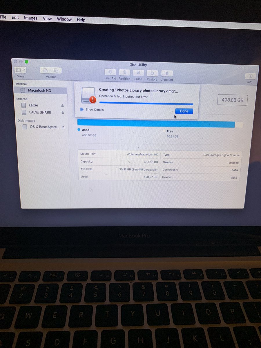 aussieninja's tweet image. So many failed attempts to create a pictures/photo library image. #backupfail