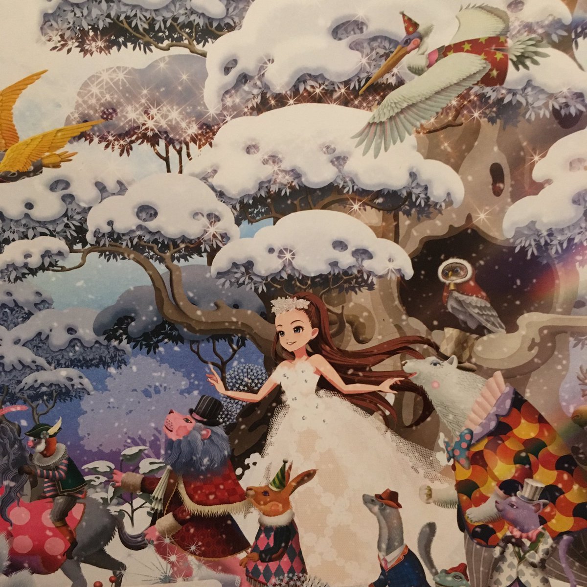 人形首 墨蔵 Na Twitteru セブンイレブンのクリスマスパンフめちゃかわいいイラスト 安室奈美恵 だから 貰ってくるといいよ