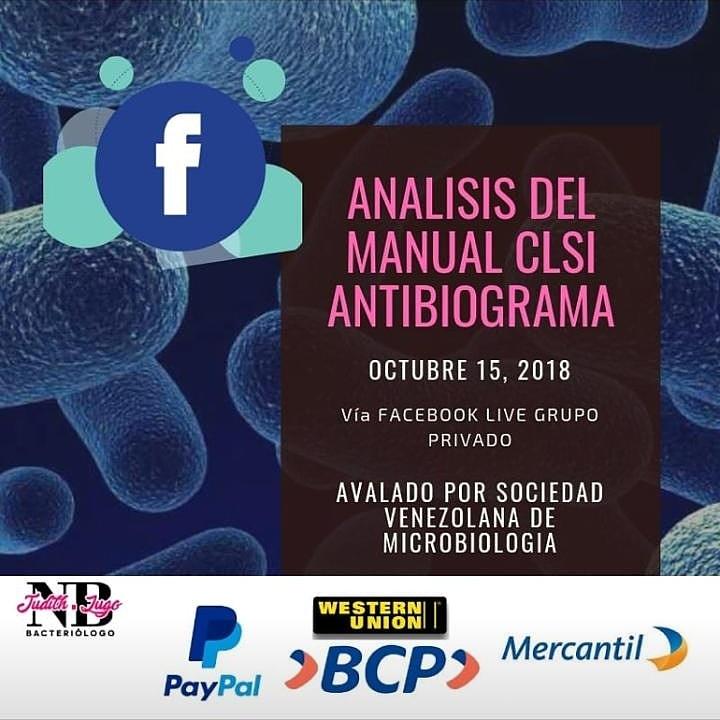 torrespalen's tweet photo. CURSO DE ANÁLISIS DEL MANUAL CLSI

VIA FACEBOOK LIVE FULL DAY 15 OCTUBRE

➡ INFO https://t.co/NFtDjLfo5y

#Bioanalisis #Bacteriologia #Cursos #Lima #Peru #Bolivia #CostaRica #Panamá #RepublicaDominicana #Trinidad #Chiclayo #Huancayo https://t.co/RCQI1L1r4P