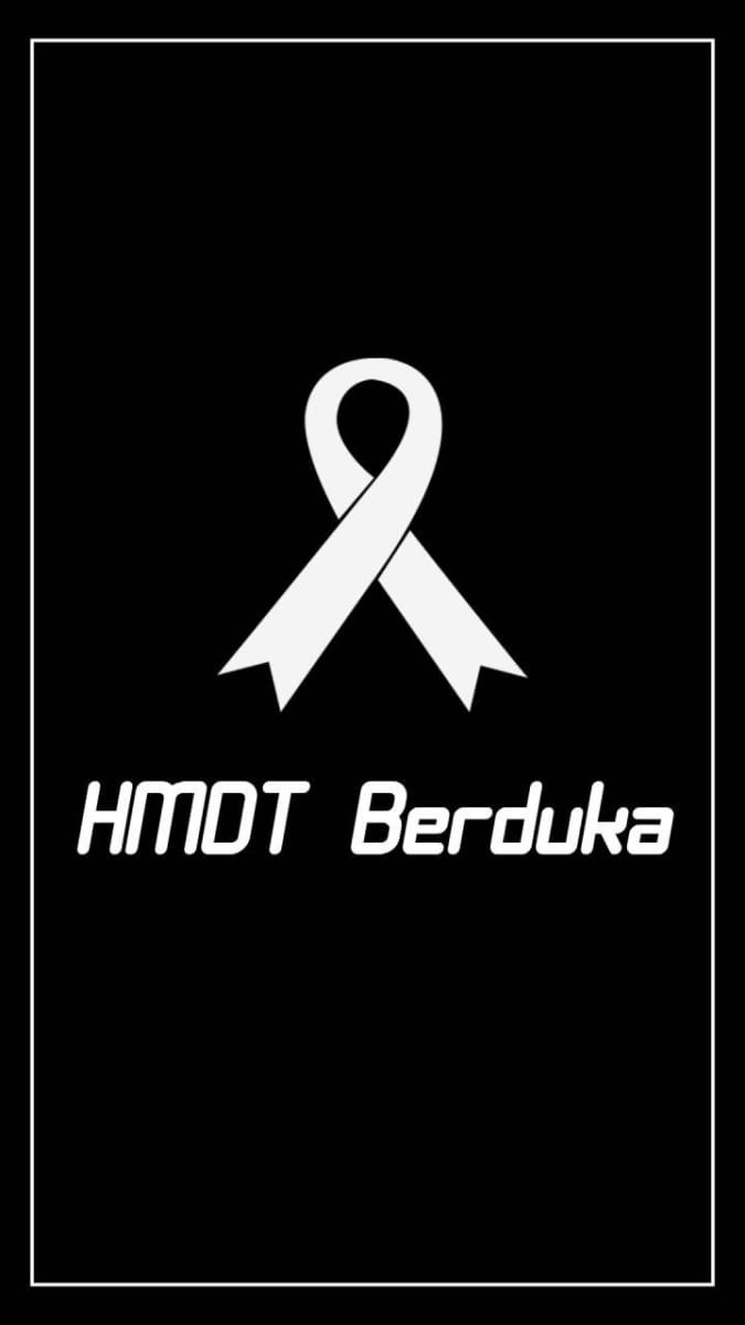 infohmdt's tweet photo. [ HMDT Berduka ]

Turut berduka cita atas meninggalnya Muhamammad Maulana Putra (D3TT-2013)
Semoga keluarga yang ditinggalkan diberikan kekuatan , kesehatan dan senantiasa dalam lindungan Tuhan.
Dan semoga amal ibadah beliau diterima disisinya dan diampuni segala dosanya (aminn) https://t.co/jPVPT8YR12