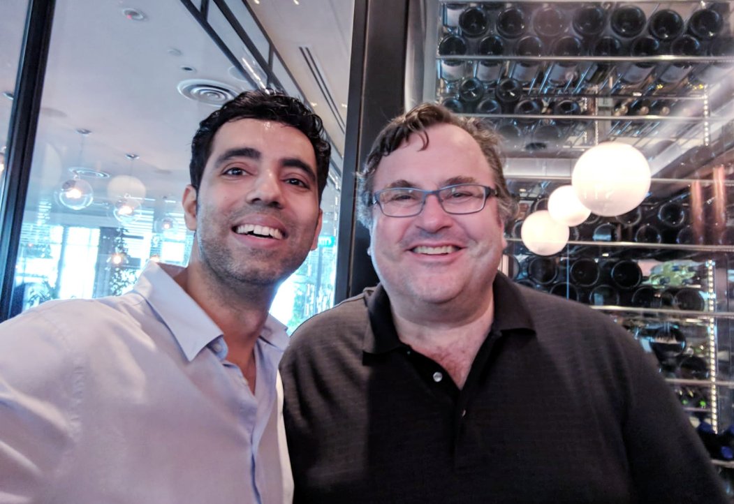 rishikum's tweet photo. Recently picked @reidhoffman's brain over dinner about the Silicon Valley practice of #blitzscaling and his book on the subject. https://t.co/7hPUAHRfS1