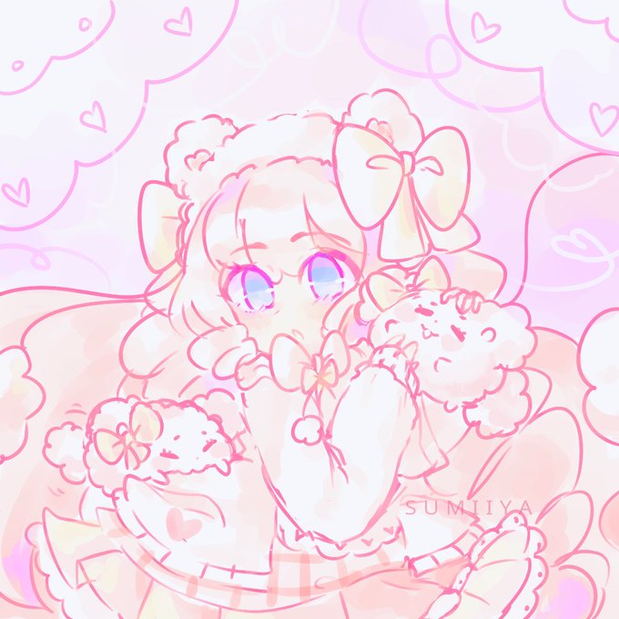 Pastel Sketches for @charmsuu <3 