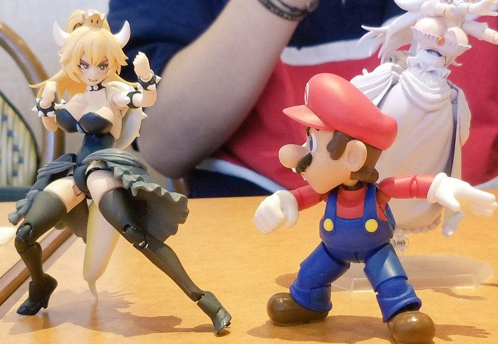 0508bk201's tweet photo. バトルスタート！

#キングテレサ姫 #クッパ姫 https://t.co/awrkLthUkg