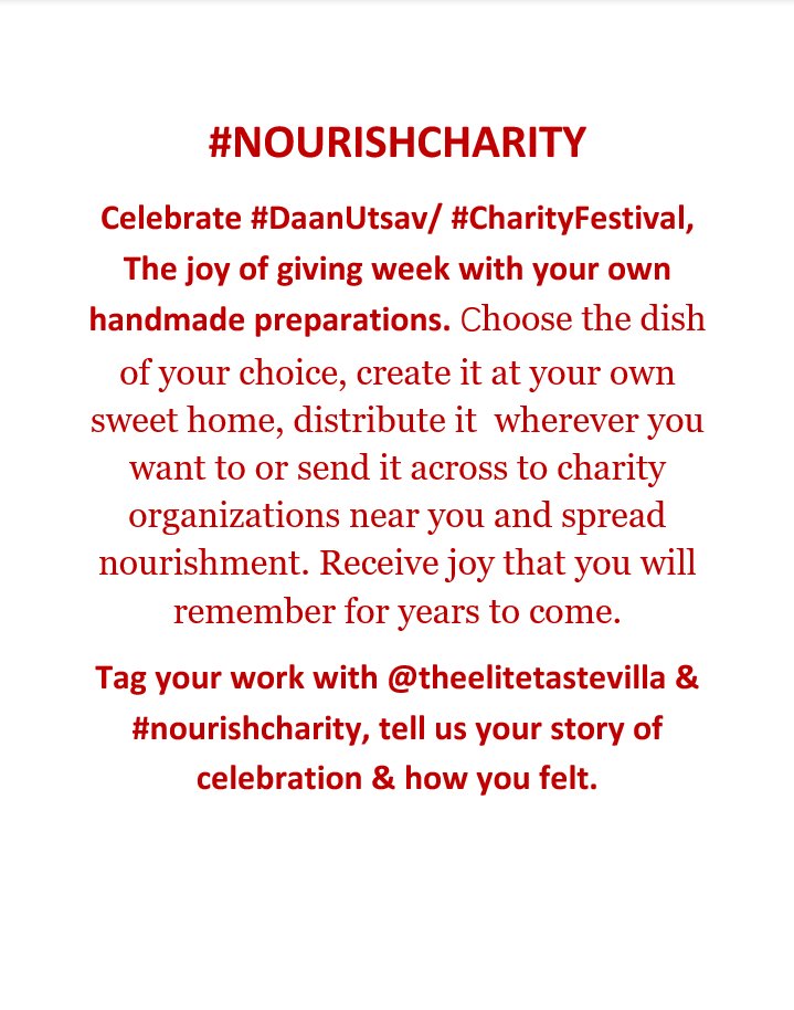 alpanasd's tweet photo. When I give something to needy from my own collection or something that I've prepared, I feel the greatest solace &amp; soothing deep inside.#nourishcharity @daanutsav @Joyofgivingweek #DaanUtsav #DaanUtsavMyKartavya #givingfood #soulful #GiveHope
It's magical https://t.co/7bNZJiy7BS https://t.co/YUkCZKslMl