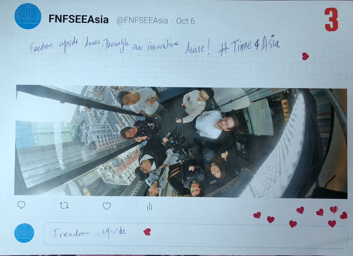 FreiheitAsia's tweet photo. Conquering the digital divide. The best “manual tweet!” #Time4Asia https://t.co/rFmnXhedxM