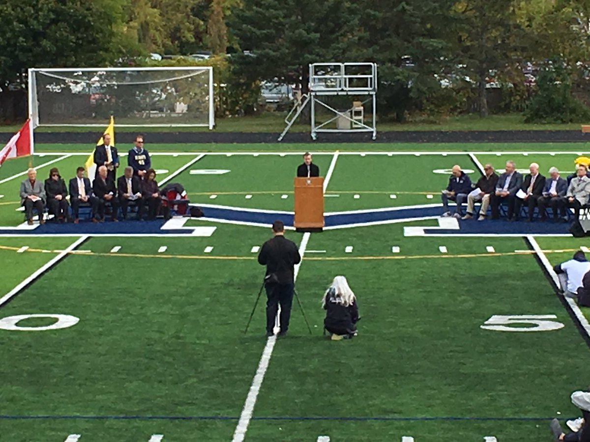 StMaryCSSTech's tweet photo. #CrusaderTech is proud of its contribution to the final product of the new playing field https://t.co/6y50vuWEQO