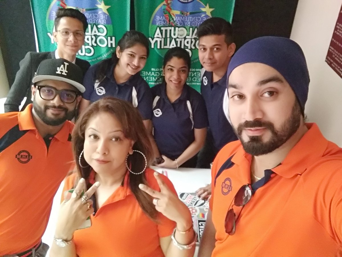 basu_rumki's tweet photo. Super Excited to kick off the Calcutta Hospitality Cup, 1st time ever in Kolkata!!!
@subornobose @IIHMHOTELSCHOOL @hyattkolkata @TajBengal @TheOberoiGrand @TheGatewayHotel @ITCHotels @JWKolkata @TheLalitGroup @AmbujaNeotia @WestinKolkata @Swissotel_SKO @TheParkKolkata https://t.co/73k29TS7a0