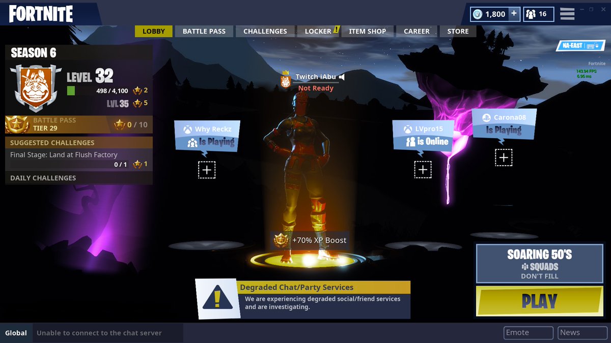 iAbuTV's tweet photo. Wow look at the new @FortniteGame Loading Screen #Jk #fixmeplease https://t.co/aDMCgGDdAC